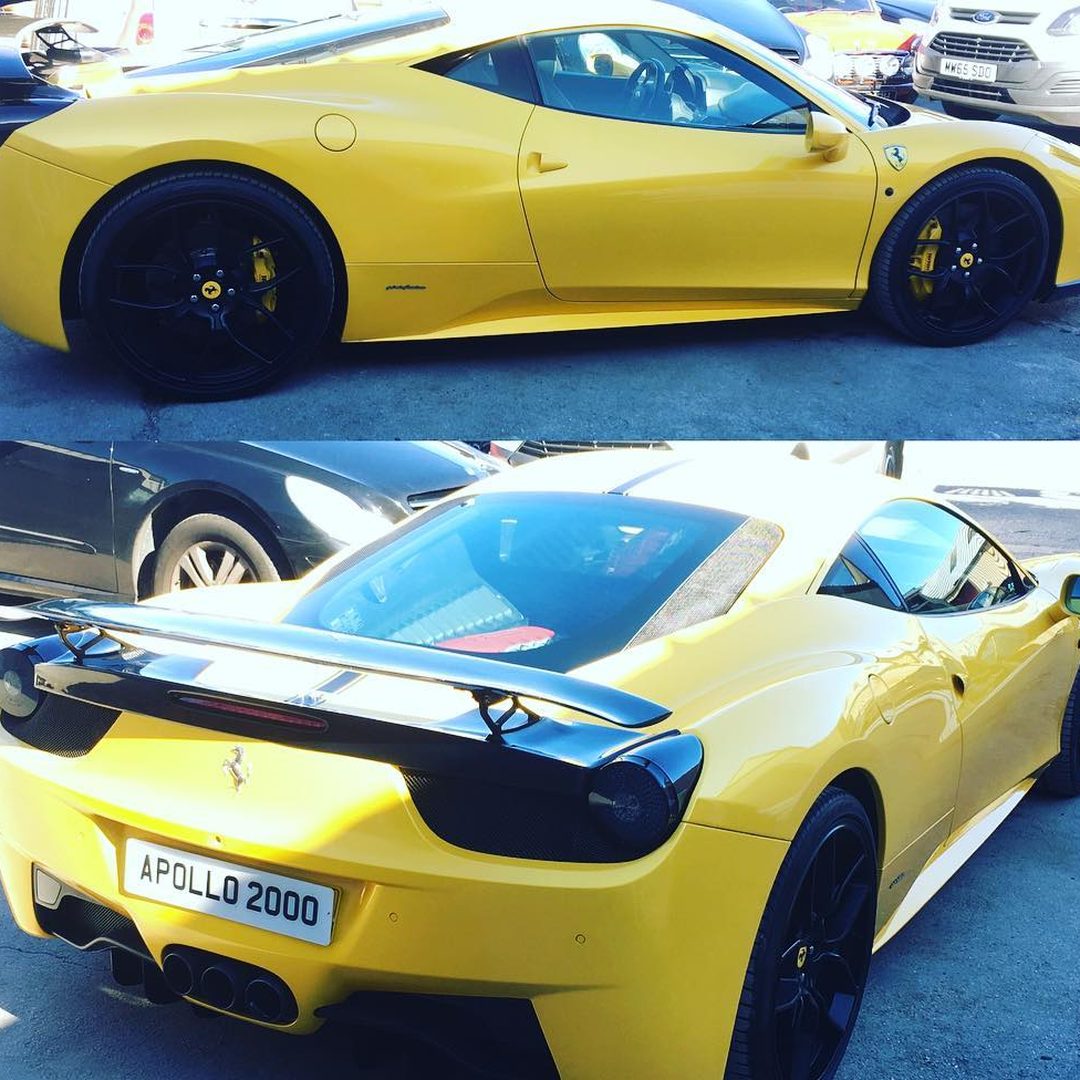 Ferrari finish & detailing