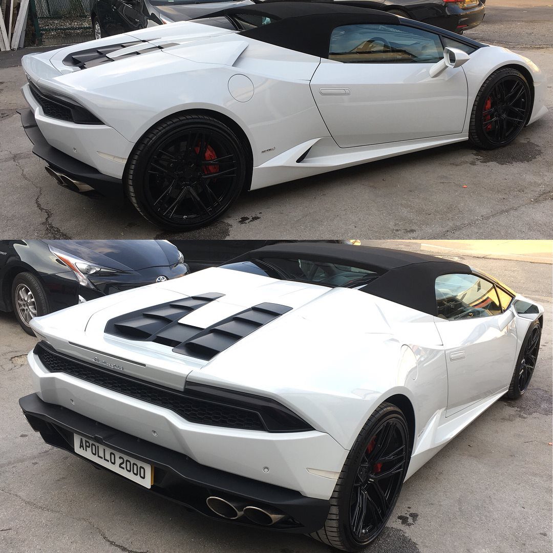 Lamborghini paintwork