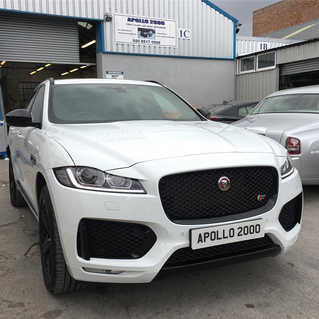 Jaguar F-Pace refinish