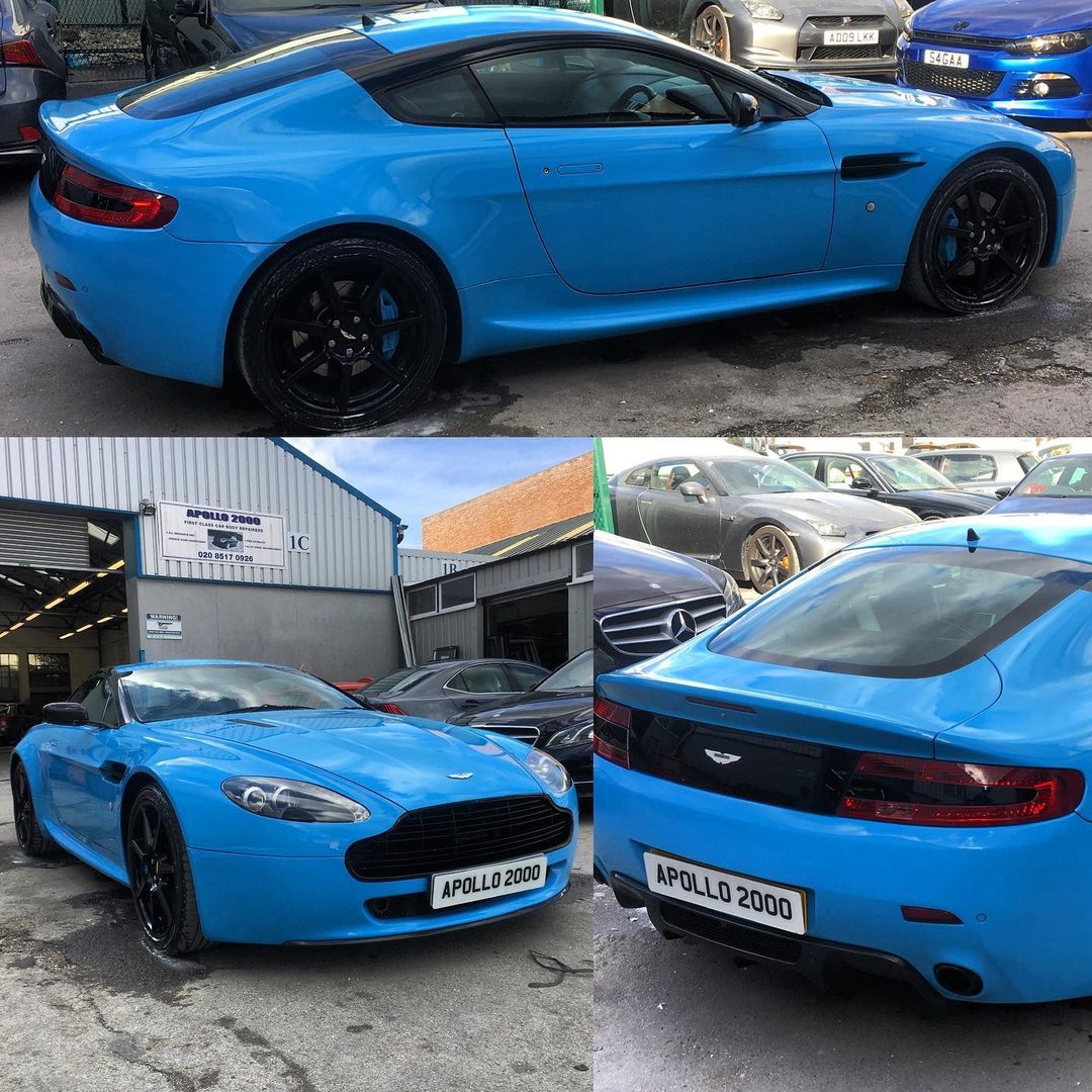 Aston Martin colour change